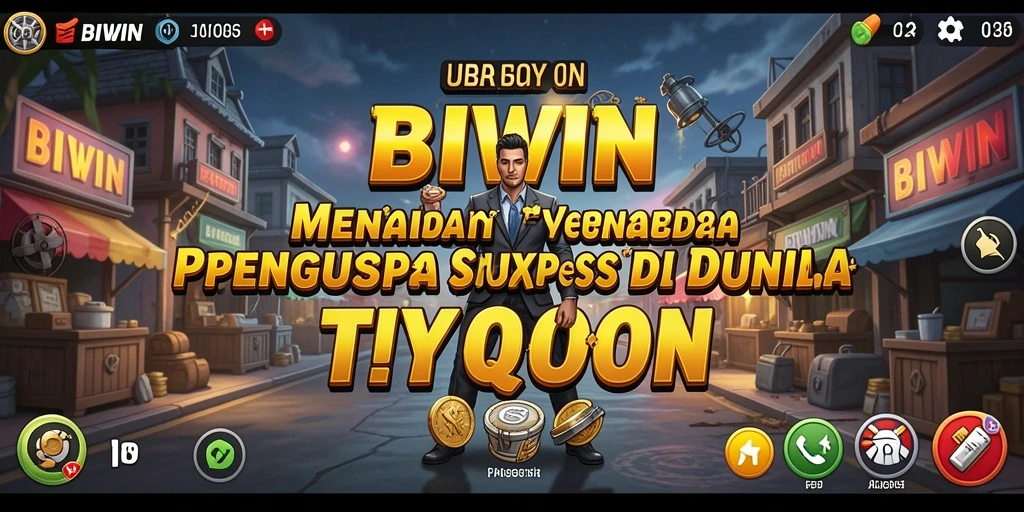 Tampilan menarik gameplay Tycoon BIWIN dengan elemen strategi.