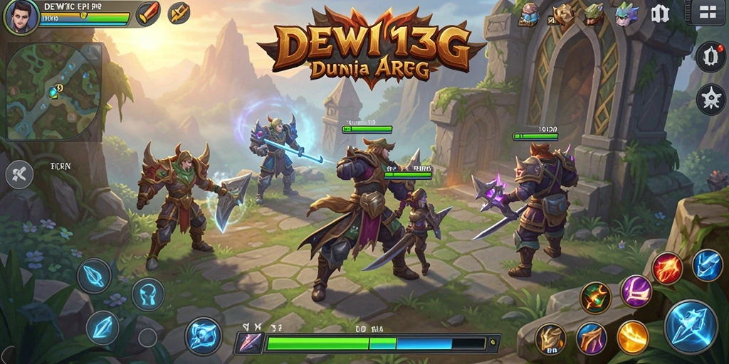 Tangkapan layar DEWI138 menampilkan aksi seru dalam gameplay ARPG yang mendebarkan.