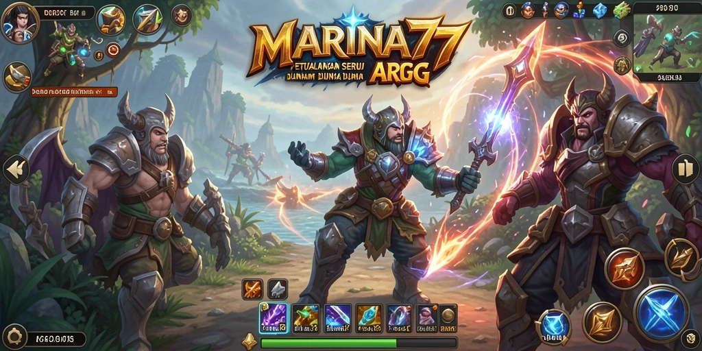 Gameplay mendebarkan dalam dunia ARPG MARINA77.