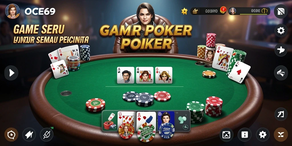 Tampilan gameplay OCE69 yang seru dan mendebarkan.